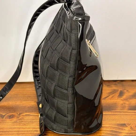 Vintage Y2K Jeanne Lottie Black Crossbody/ Shoulder Bag - Picture 5 of 11